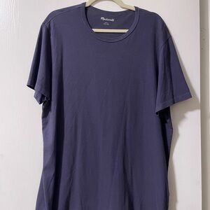 Madewell Men's Deep Blue Short Sleeve Tee